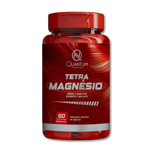 Tetra Magnésio — pote 60 cápsulas